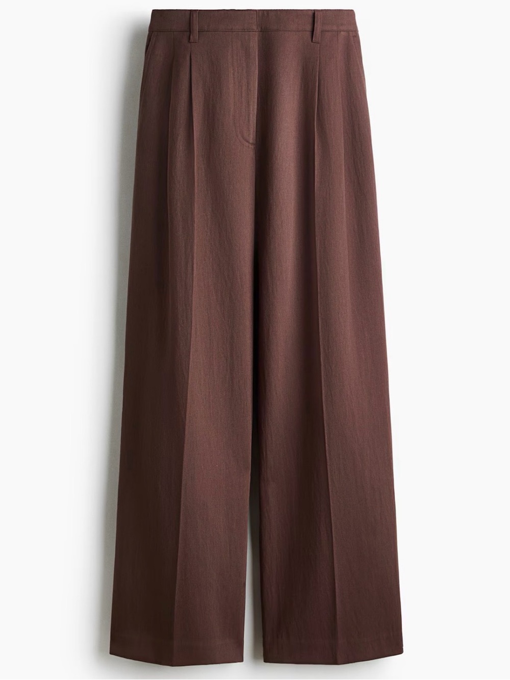 H&M Dusty Pink Linen Blend Pant (16)
